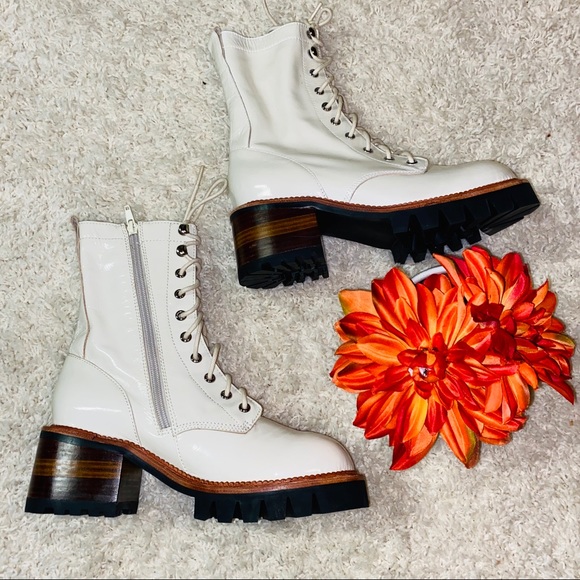 Jeffrey Campbell Shoes - Jeffrey Campbell Sycamore White Boots